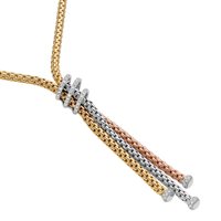 Collana Fope Donna Prima in Oro giallo Diamante 0.49 Ct 75108CX_PB_4_BBX_043 - 75108CX_PB_4_BBX_043